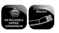 Easy to clean grinder