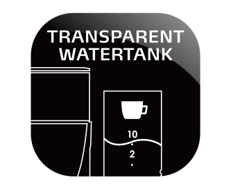 Transparent water tank