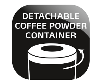 Entnehmbarer Kaffeeauffangbehälter
